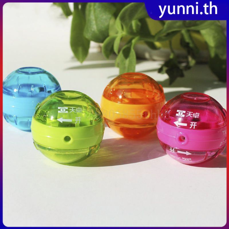 2-in-1 Mini 2.0mm ไส้ดินสอ Sharpener Double Hole สามารถทำงานเป็นแว่นขยายโรงเรียน Office Supply เครื่องเขียนเด็ก Yunni