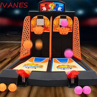 Ivanes ของเล่นเกมบาสเก็ตบอล พลาสติก แบบโต้ตอบ ของขวัญ สําหรับเด็ก