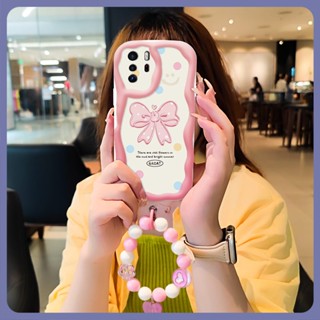 Wave border trend Phone Case For Redmi Note10 Pro 5G/Xiaomi Poco X3 GT Pendants lovely For Girls youth flower Love bracelet