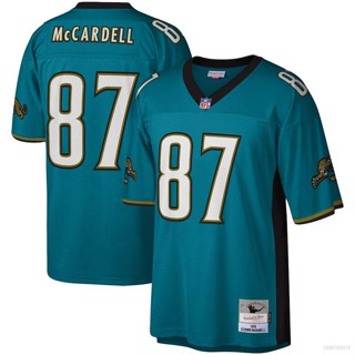 เสื้อยืดกีฬาแขนสั้น ลายทีมชาติฟุตบอล NFL Jacksonville Jaguars Jersey Keenan McCardell ทรงหลวม พลัสไซซ์ สไตล์เรโทร