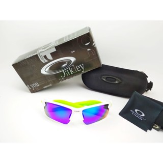 Oakley Flak แว่นตากันแดด สีเขียว สําหรับผู้ชาย