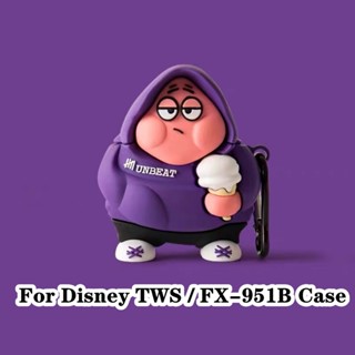 【คุณภาพสูง】เคสหูฟัง แบบนิ่ม ลายการ์ตูนดิสนีย์ TWS สําหรับ Disney FX-951B NO.2