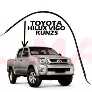 Hilux (2005 2006 2007 2008 2009 2010 2011 2102 2013 2014 2015 ) KUN25 KUN26 (4 ประตู) ยางกันรอยหลังคา (Atas Bumbung) 75551-0K010 75552-0010