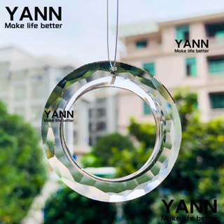 Yann1 จี้ลูกปัดคริสตัลใส ทรงกลม 50 มม. แฮนด์เมด สําหรับแขวนผ้าม่าน โคมไฟระย้า ตกแต่งบ้าน งานแต่งงาน DIY