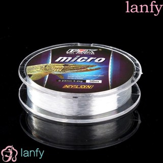 Lanfy สายเอ็นตกปลา แบบใส 2.9-12.5LB ยาว 30 ม. 9 ขนาด