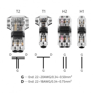 ⚡NEW 8⚡Wire Connectors for Low Voltage Landscaping Lights &amp; Auto Wiring Easy and Secure