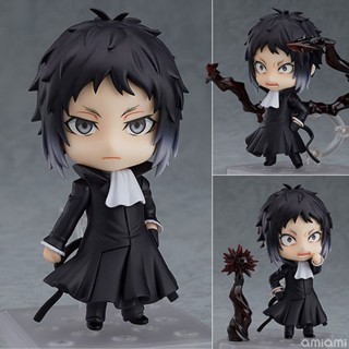 ฟิกเกอร์อนิเมะ Bungou Stray Dog Q Version Osamu Dazai 657 Nakahara Nakaya 676 Ryunosuke Akutagawa 1191 Nendoroid