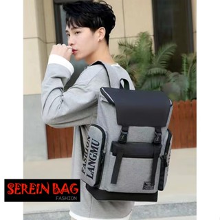 สินค้านำเข้าใหม่ Sersin Fashion กระเป๋าเป้ งานดี กระเป๋าสะพายหลัง รุ่น 5356