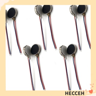 Hecceh มอเตอร์สั่นสะเทือน ขนาดเล็ก DC 3V 12000rpm สําหรับโทรศัพท์มือถือ แท็บเล็ต เหรียญ 10 ชิ้น