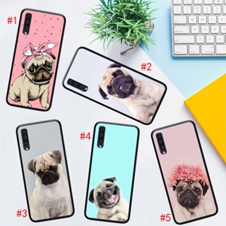 Xw5 เคสโทรศัพท์มือถือแบบนิ่ม ลายสุนัขปั๊กน่ารัก สําหรับ Samsung Galaxy A10 A10S A20 A30 A20S A30S A40S A50 A50S A70 A21S