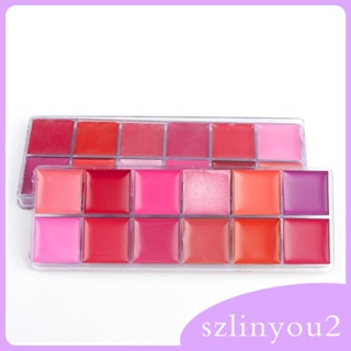 [szlinyou2] เครื่องสําอาง ชิมเมอร์ เนื้อแมตต์ 12 สี สําหรับผู้หญิง