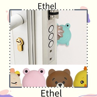 Ethel1 กันชนประตู ซิลิโคน ลายการ์ตูน