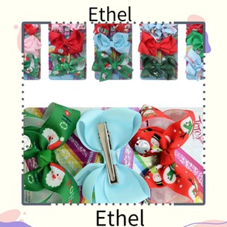 Ethel1 กิ๊บติดผม ผ้าไนล่อน น่ารัก แฟชั่น สําหรับเด็กผู้หญิง 3 ชิ้น/ชุด