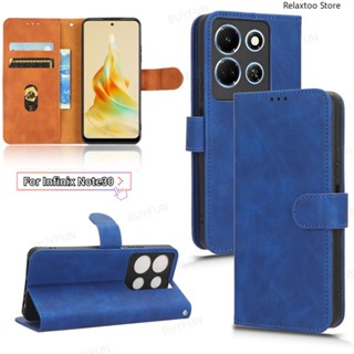 Leather Flip Casing For Infinix Note 30 Note30 Pro VIP 30Pro 30VIP Hot 30 Play 30i Hot30i 30Play 4G 5G Phone Case Card Slot wallet Bracket Shockproof Camera Protect Back Cover