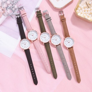 Spot# One-piece generation gaiety brand womens new quartz watch set girls all-match Fashion Watch spot 8jj