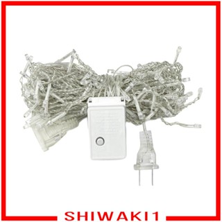 [Shiwaki1] สายไฟหิ่งห้อย LED กว้าง 4 เมตร สําหรับตกแต่งสวนหลังบ้าน คริสต์มาส วันเกิด