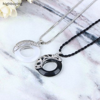 [highbuying] Tian Guan Ci Fu Charm สร้อยคอแฟชั่น จี้คู่รัก สร้อยคอโช้คเกอร์ เครื่องประดับ ของขวัญวันวาเลน