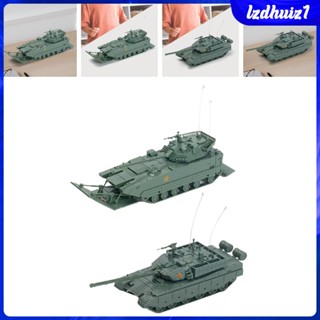 [Lzdhuiz1] โมเดลรถถังปริศนา สเกล 1/72 DIY สําหรับตกแต่งโต๊ะ ปาร์ตี้ เด็ก ผู้ใหญ่