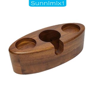 [Sunnimix1] ขาตั้งไม้วอลนัท ทนทาน สําหรับเครื่องชงกาแฟเอสเปรสโซ่