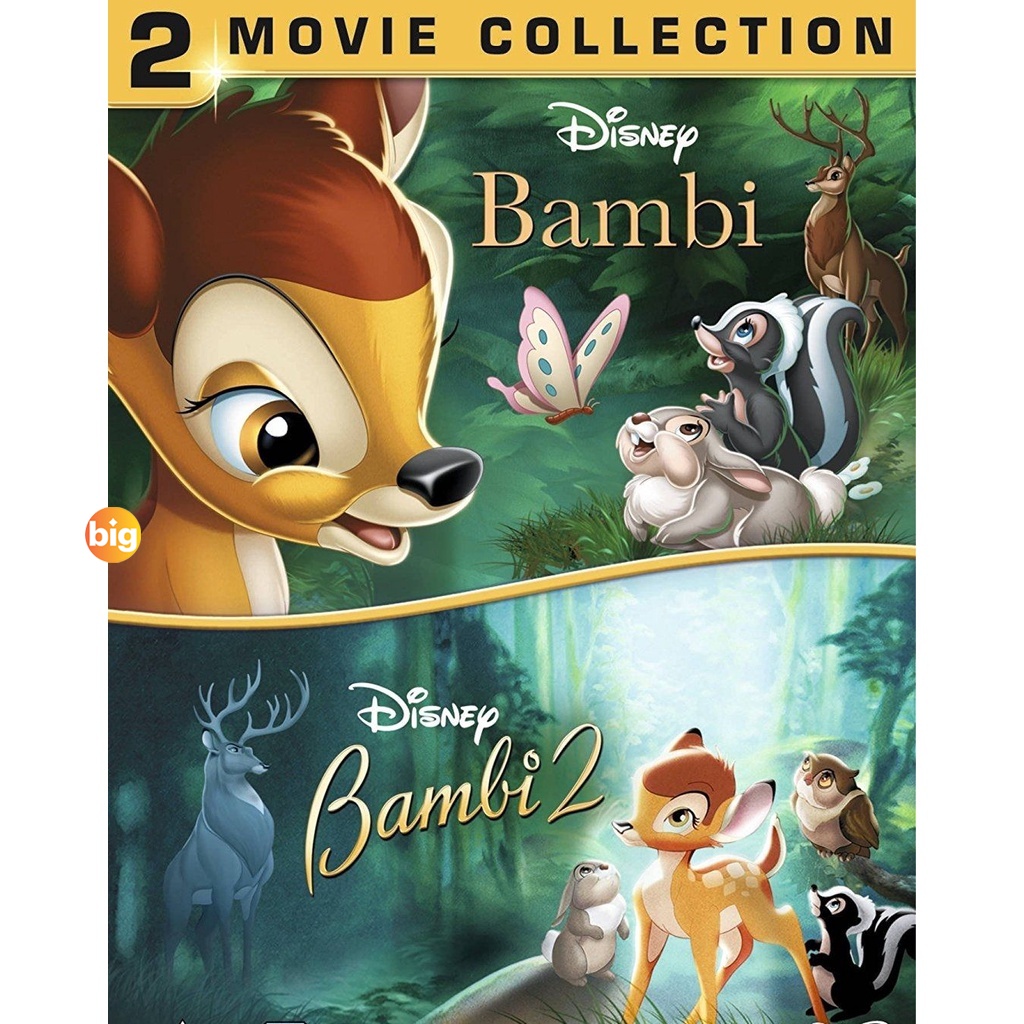 แผ่น DVD หนังใหม่ Bambi กวางน้อยแบมบี้ ภาค 1-2 DVD Master เสียงไทย (เสียง ไทย/อังกฤษ | ซับ ไทย/อังกฤ