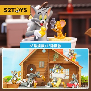 [52TOYS] กล่องปริศนา Tom and JERRY Good Friends Day Series ของเล่นสําหรับเด็ก UQGH