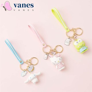 Vanes1 พวงกุญแจ จี้รูปกบ Cinnamoroll Kuromi ของขวัญสําหรับผู้หญิง