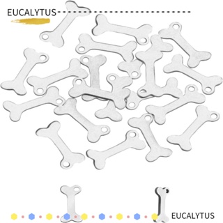 Eutus ชาร์มกระดูกสุนัข สเตนเลส สีเงิน สีทอง คละสี สําหรับทําเครื่องประดับ DIY เครื่องประดับ จี้สแตนเลส สําหรับสัตว์เลี้ยง