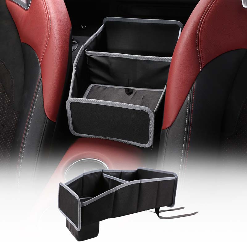 สําหรับ Toyota Supra A90 MK5 2019-2022 Oxford ผ้า Multi-Function ที่นั่งกลางกล่องเก็บรถจัดระเบียบคอนเทนเนอร์กระเป๋าอุปกรณ์เสริม