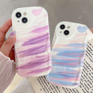 เคสป้องกันโทรศัพท์มือถือ ลายหัวใจ สําหรับ Apple iPhone 6 6S 7 8 Plus XS Max XR 11 12 13 14 Pro Max