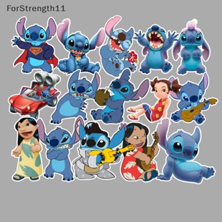 Fo สติกเกอร์ ลายการ์ตูน Stitch กันน้ํา DIY สําหรับติดตกแต่งของเล่นเด็ก 55 ชิ้น