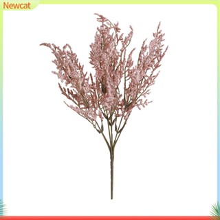 {Newcat} ดอกไม้ปลอม ดอกลาเวนเดอร์ปลอม เสมือนจริง 7 ชิ้น สําหรับตกแต่งวันหยุด