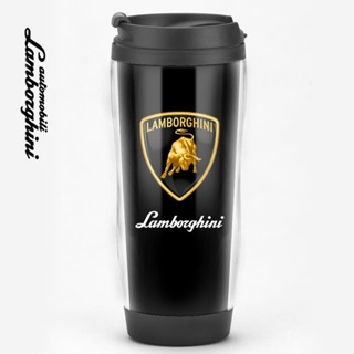 แก้วน้ํา ลายโลโก้ Lamborghini Lamborghini สําหรับรถยนต์