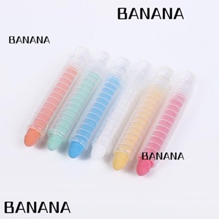 Banana1 ชอล์กไร้ฝุ่น ปลอดสารพิษ 6 ชิ้น พร้อมกล่อง 6 ชิ้น