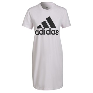 adidas ไลฟ์สไตล์ ชุดกระโปรง Essentials Logo ผู้หญิง สีชมพู HD1761