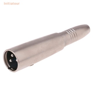 [Initiatour] สายเคเบิลเสียงไมโครโฟน 3 Pin XLR Male Plug to 1/4 นิ้ว 6.35 มม. 1 ชิ้น