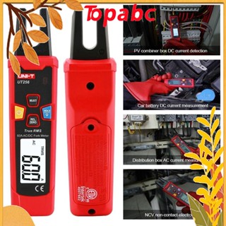 TOP เครื่องวัดกระแสไฟ AC DC หน้าจอ LCD 60A ความแม่นยําสูง