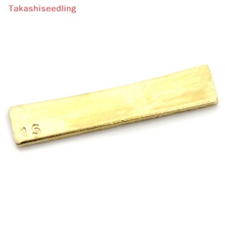 (Takashiseedling) ฟิงเกอร์บอร์ดเฟรตกีตาร์ สีทอง สําหรับกีตาร์