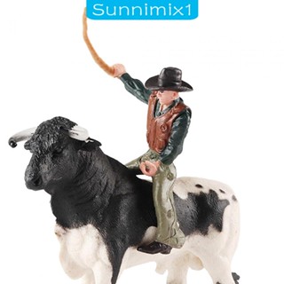 [Sunnimix1] โมเดลฟิกเกอร์ รูปวัวจิ๋ว สําหรับตกแต่งสวน