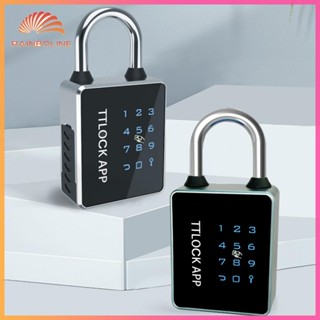 ฝนตก❤  Tuya/ttlock APP อุปกรณ์ล็อคอัจฉริยะ อะลูมิเนียมอัลลอย ลายนิ้วมือ สําหรับกระเป๋าเป้สะพายหลัง ตู้เสื้อผ้า