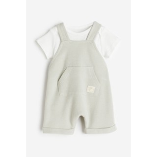 H&amp;M  Boy 2-piece cotton dungaree set 1133681_1