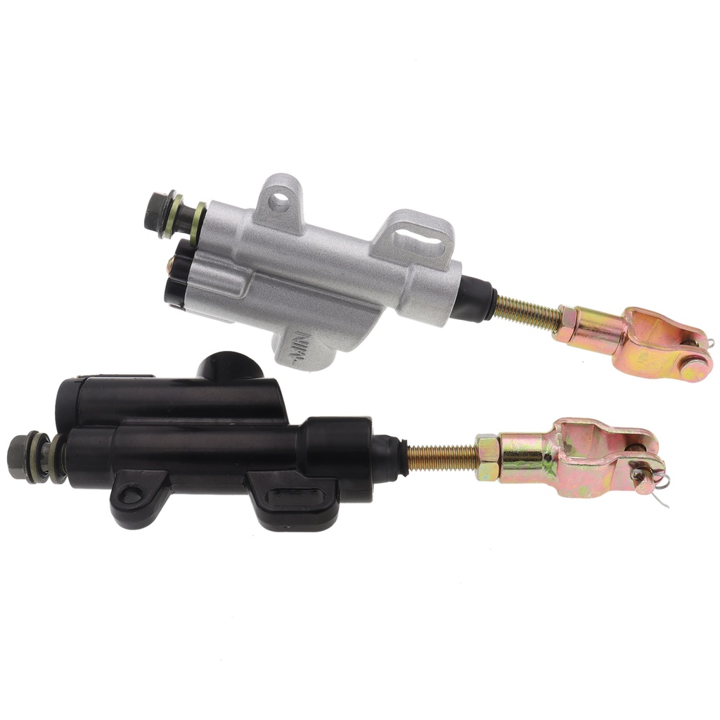 ปั้มกระทุ้งเบรคหลังแต่ง ปั้มกระทุ้งเบรคหลังทรงรถสูตร ใส่น้ำมันเบรคในตัว สีเทาอุปกรณ์เสริม Motocross ATV Quad ATVปั๊มเบรก - รูปที่ 6