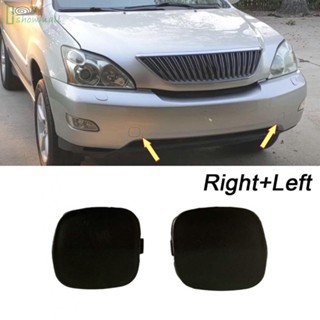 [ISHOWMAL-TH]Tow Eye Hook 2 Pcs 52128-48010 Accessories Black Front Left No Painted Parts-New In 8-