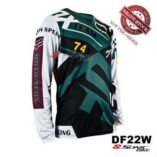 [ส่งจาก Kl] เสื้อกีฬาแขนสั้น ลายทีม MTB downhill jersey D f22w สําหรับขี่จักรยานยนต์