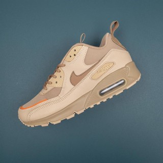 N-i-k-e Air Max 90 Desert Desert Camo-Safety Orange รองเท้ากีฬา รองเท้าวิ่ง