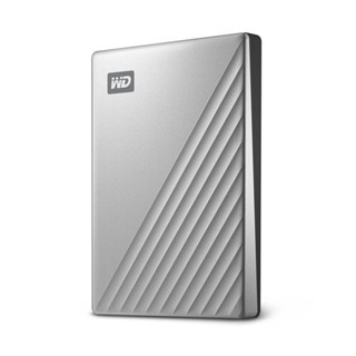 WD เอ็กซ์เทอนัลฮาร์ดดิสก์ My Passport Ultra 1TB สีเงิน