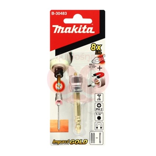 MAKITA (มากีต้า) ดอกไขควง+2X65 พร้อมปลอกแม่เหล็ก B-30483