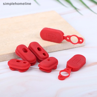 [simplehomeline] ฝาครอบพอร์ตชาร์จ กันน้ํา กันฝุ่น สําหรับสกูตเตอร์ไฟฟ้า M365 1 5 ชิ้น