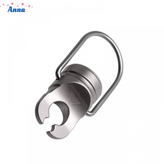 【Anna】Camping Butane Canister Recycling Tool Hole Punch Gas Remover Hung on Keychain