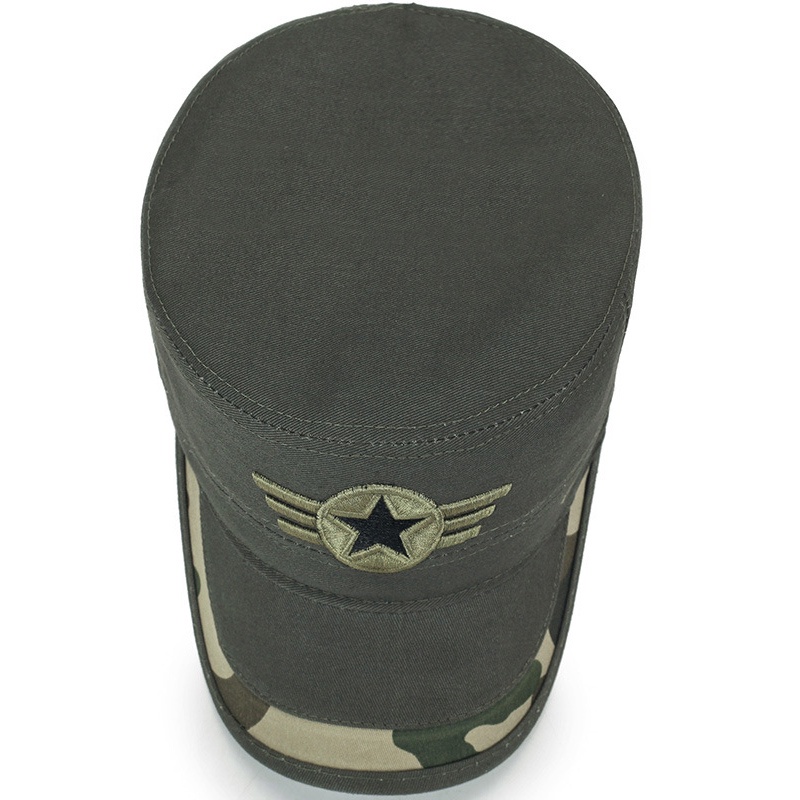 หมวกแบนหมวกเบสบอลหมวกป้องกันแสงแดดหมวกกลางแจ้งหมวกตั้งแคมป์ - รูปที่ 6