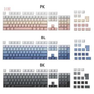 ปุ่มกดคีย์บอร์ด แบบโปร่งแสง พิมพ์ลาย IOR สําหรับเล่นเกม